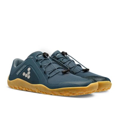 Scarpe Vivobarefoot Uomo - Blu Primus Trail II Firm Ground 49 Scarpe Running PQK281940